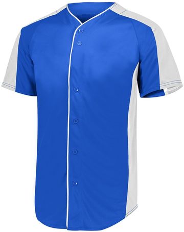 Augusta Sportswear Youth Full-Button Baseball Jersey